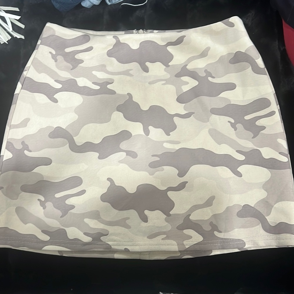 Camo Mini skirt from whiskey darling size medium